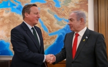 نتنياهو يلتقي وزير الخارجية البريطاني ديفيد كاميرون