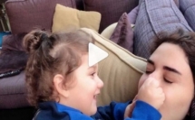 سيرين عبد النور بفيديو طريف مع إبنها