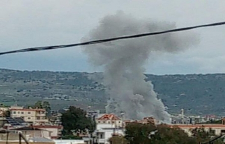 الجيش الاسرائيلي : هاجمنا مواقع إطلاق وبنى تحتية لقوات جنوب لبنان في منطقة جبل بلاط
